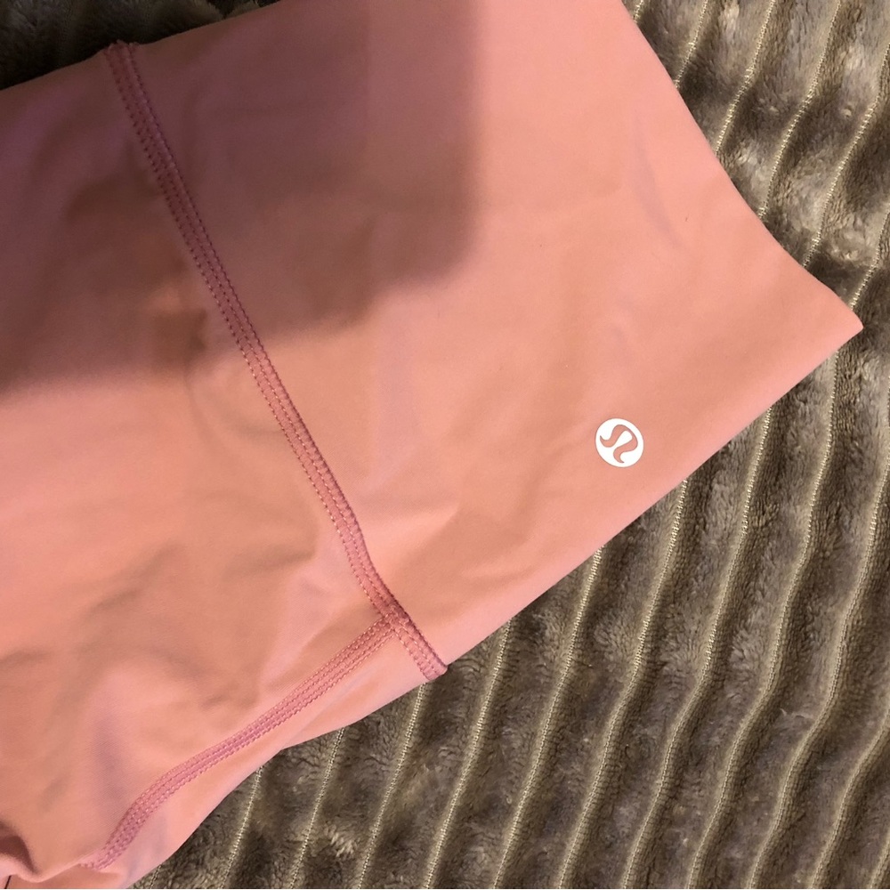 Pink Lululemon Leggings- Size 6-